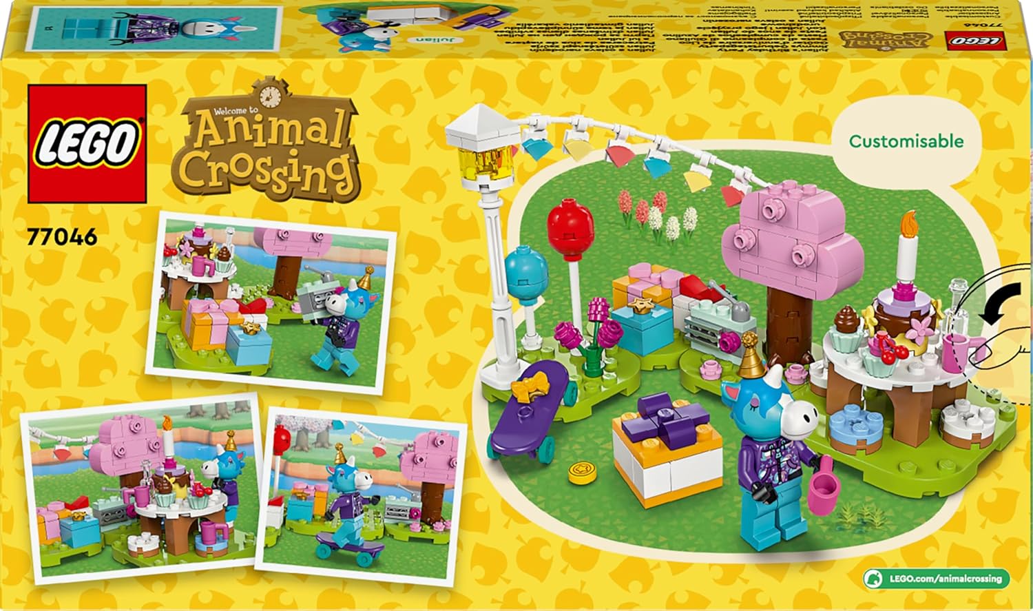 LEGO® | Animal Crossing: Julian's Birthday Party (77046)