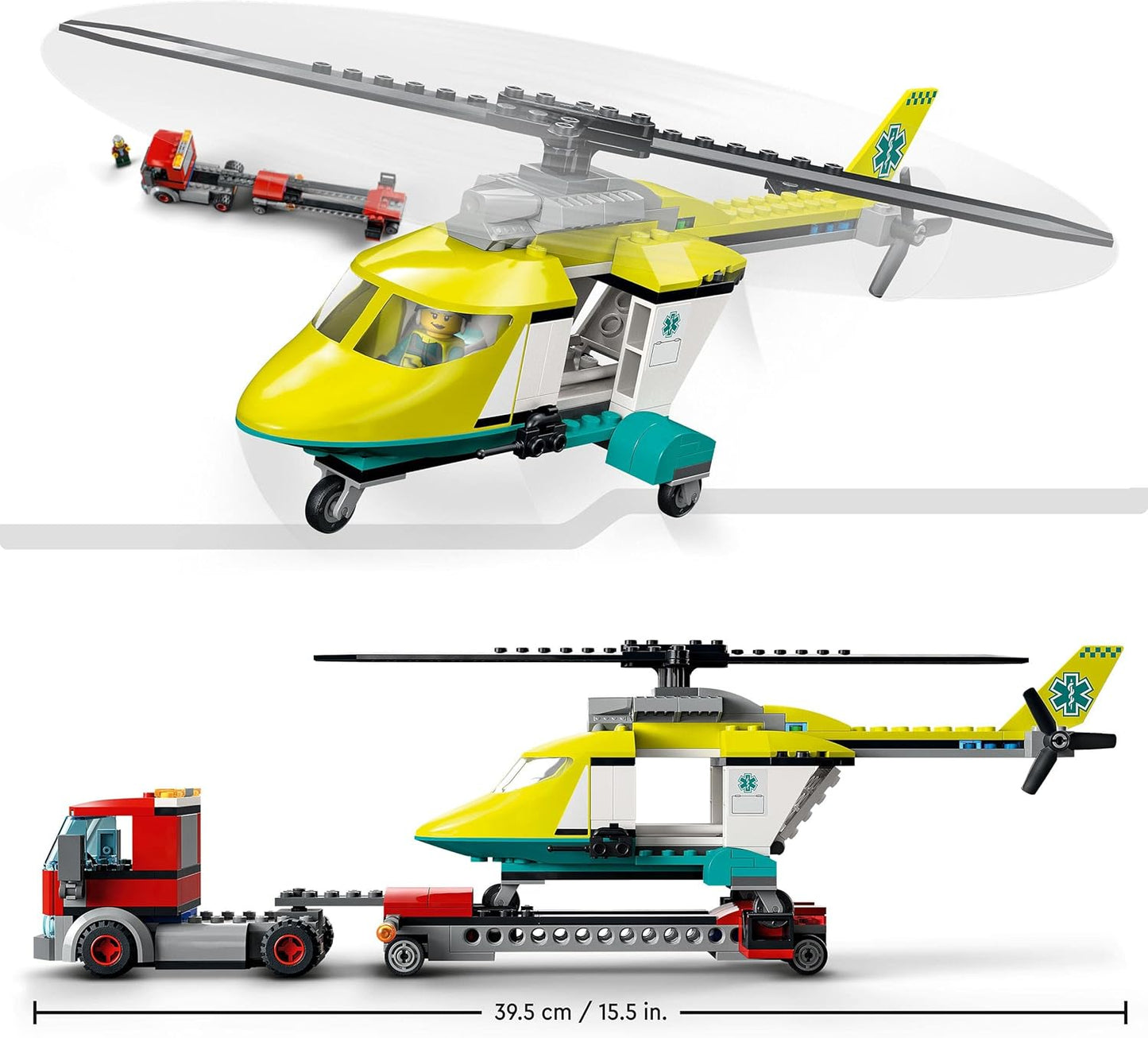 LEGO® | City: Rescue Helicopter Transport (60343)