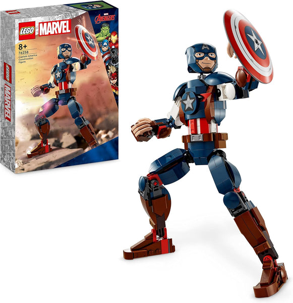 LEGO® | Marvel: Captain America Construction Figure (76258)
