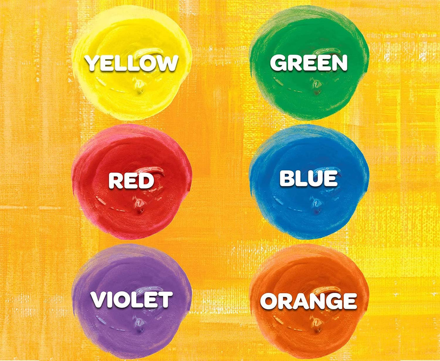 Crayola Washable Paint Classic 6 Jars