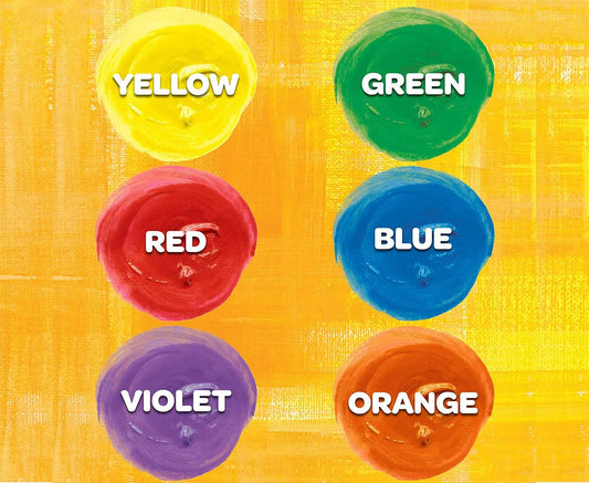 Crayola Washable Paint Classic 6 Jars
