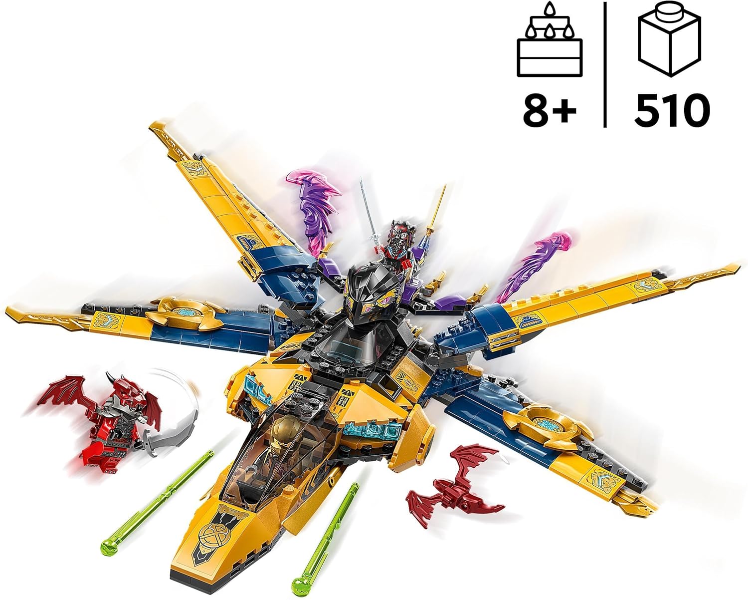 LEGO® | Ninjago: Ras and Arin's Super Storm Jet (71833)