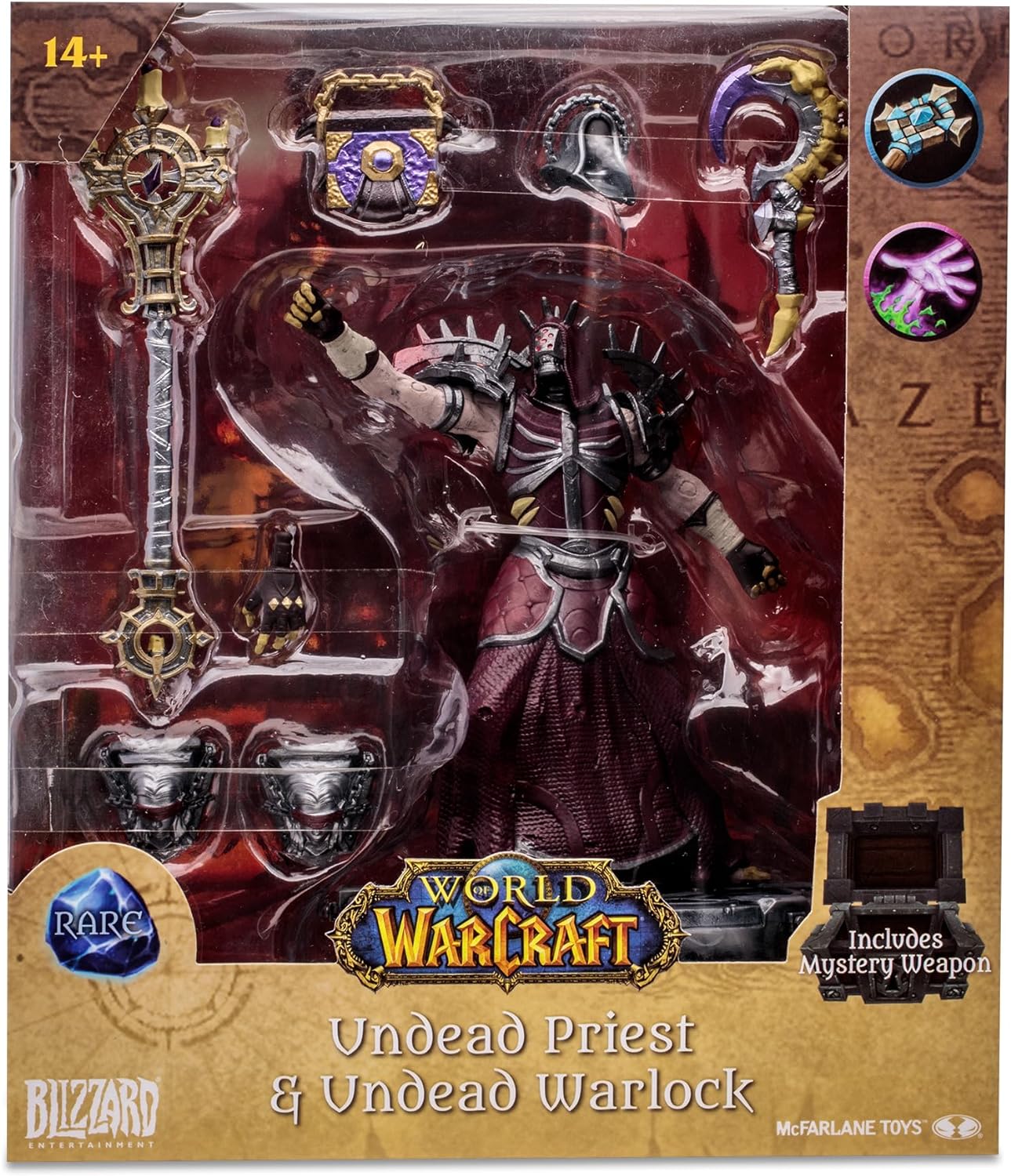 Mcfarlane Toys World Of Warcraft Undead Pw Rare