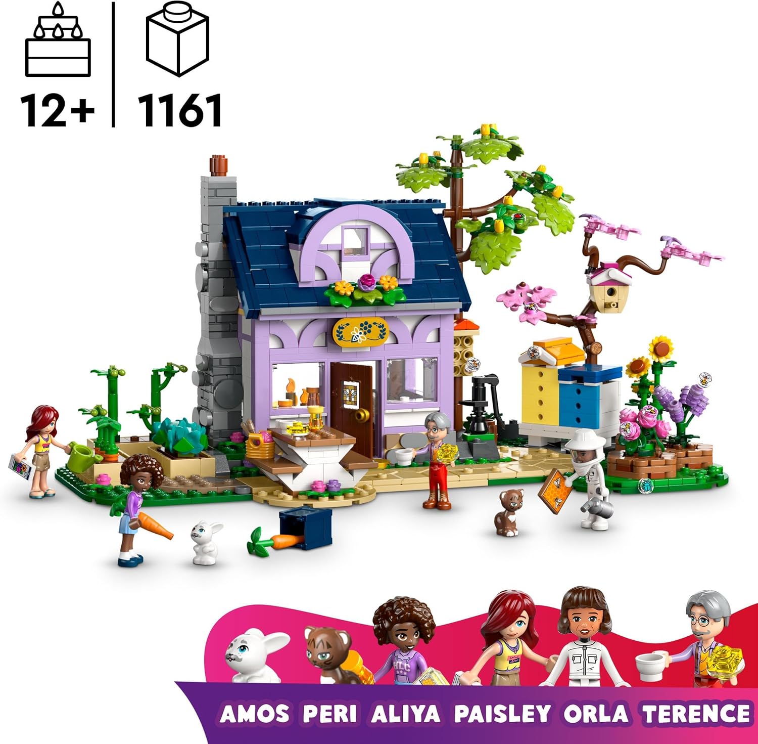 LEGO® | Friends: Beekeepers' House and Flower Garden (42669)