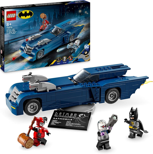 LEGO® | DC: Batman with the Batmobile vs. Harley Quinn and Mr. Freeze (76274)