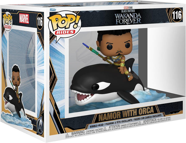 Funko POP: Wakanda Forever - Namor With Orca 116