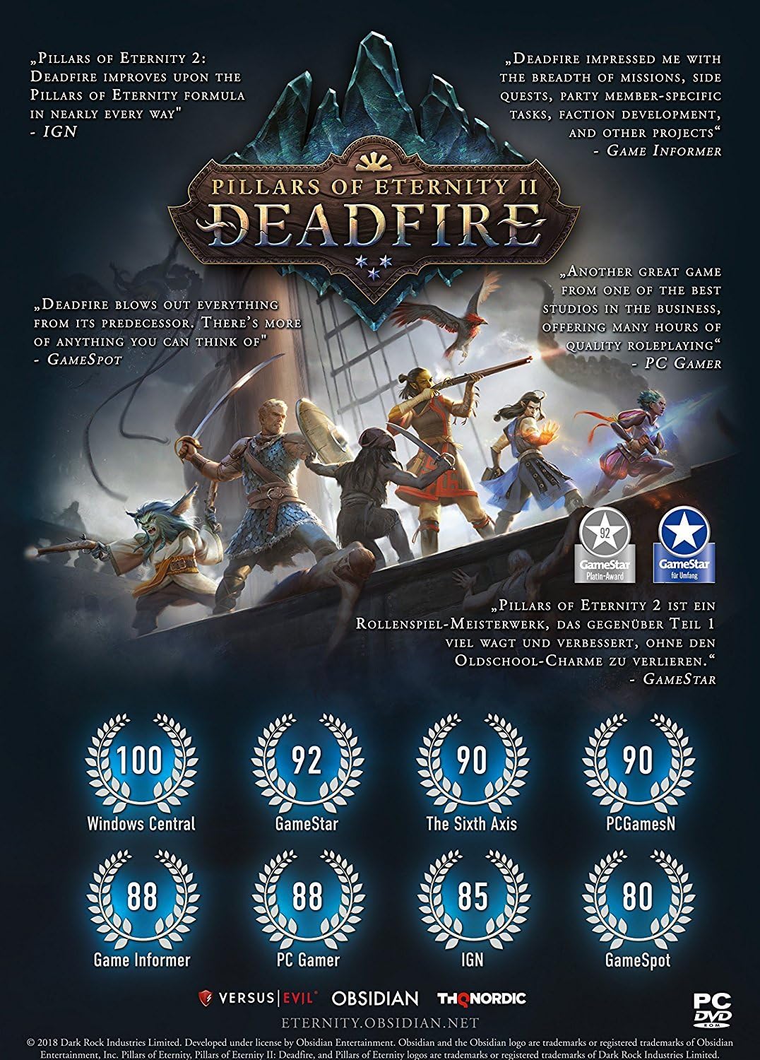 Pillars of Eternity II: Deadfire (PlayStation 4)