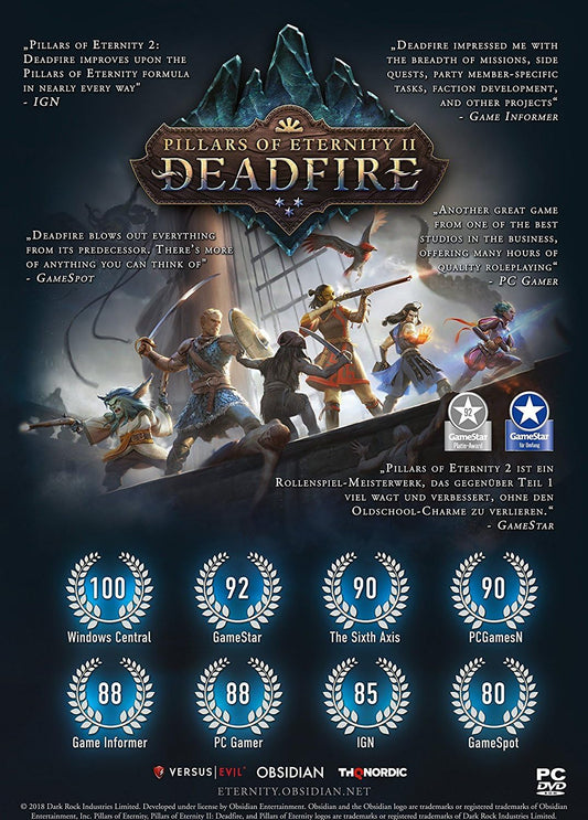 Pillars of Eternity II: Deadfire (PlayStation 4)