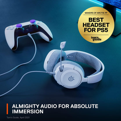 SteelSeries Arctis Nova 1P White Headset
