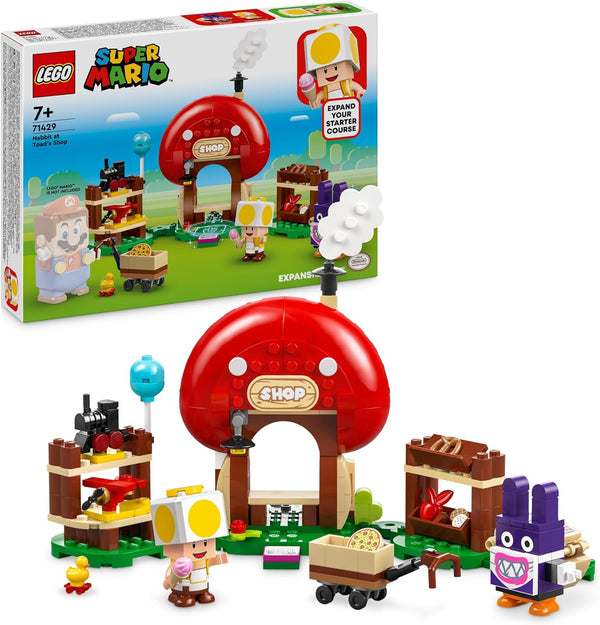 LEGO® | Super Mario: Nabbit at Toad's Shop Expansion Set (71429)