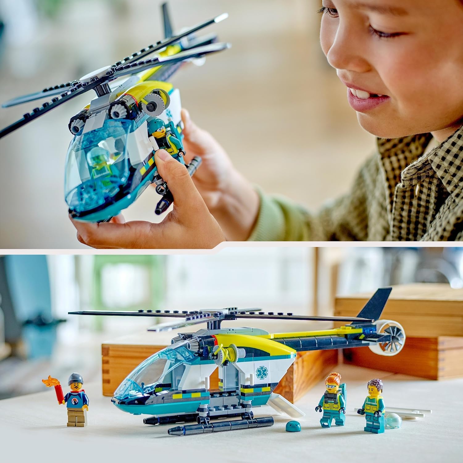 LEGO® | City: Emergency Rescue Helicopter (60405)