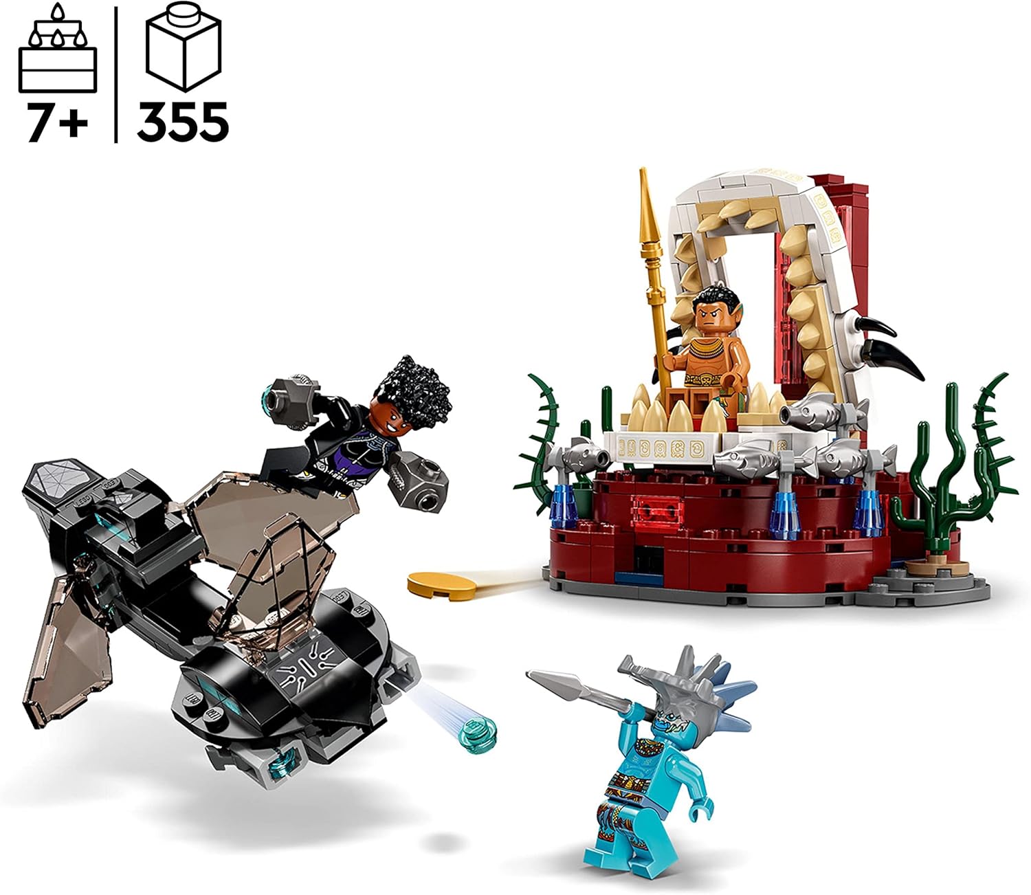 LEGO® | Marvel: Black Panther Wakanda - King Namor's Throne Room (76213)