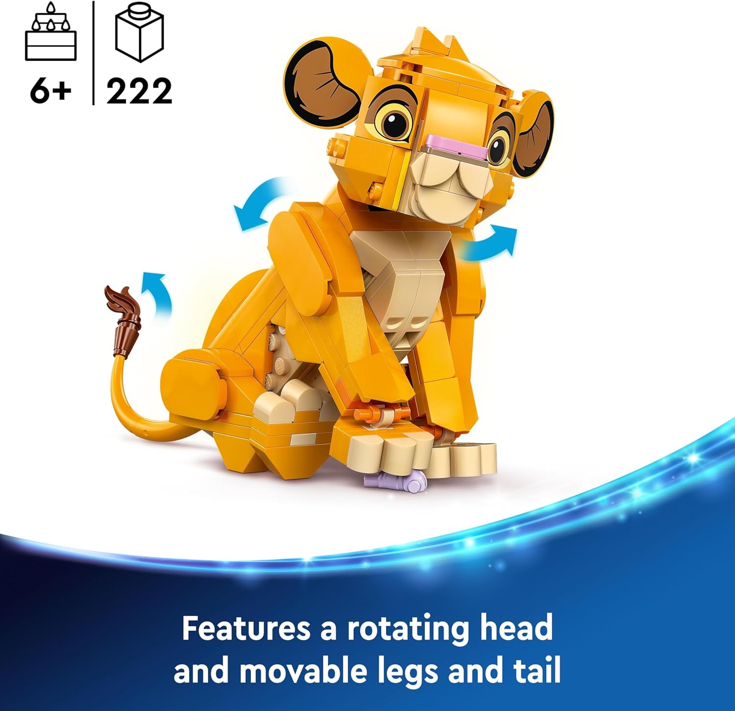 LEGO® | Disney: Simba The Lion King Cub (43243)