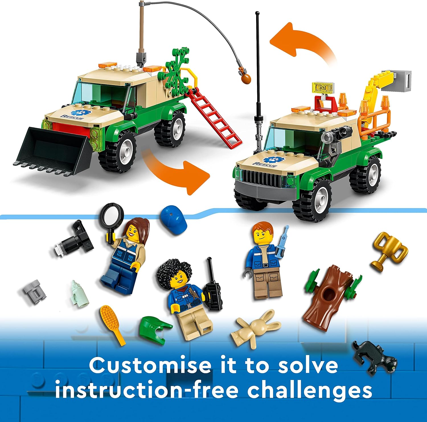 LEGO® | City: Wild Animal Rescue Missions (60353)
