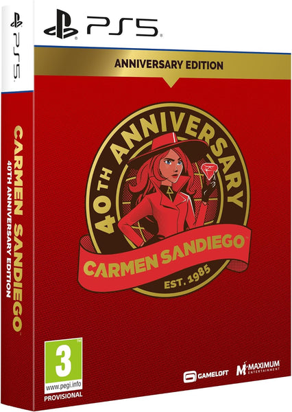 Carmen Sandiego - 40th Anniversary Edition (PlayStation 5)