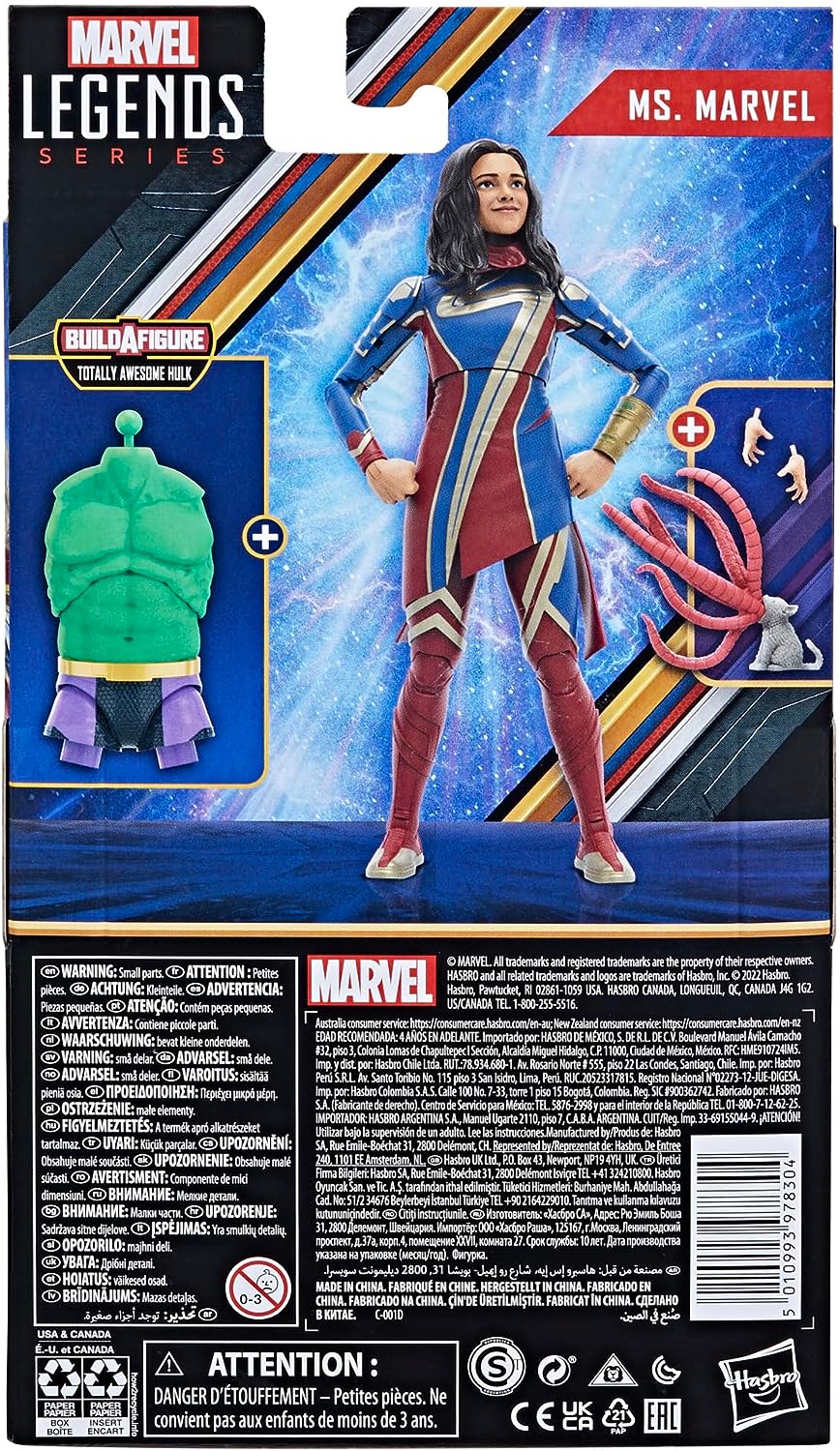 Marvel Legends: Ms. Marvel Figure