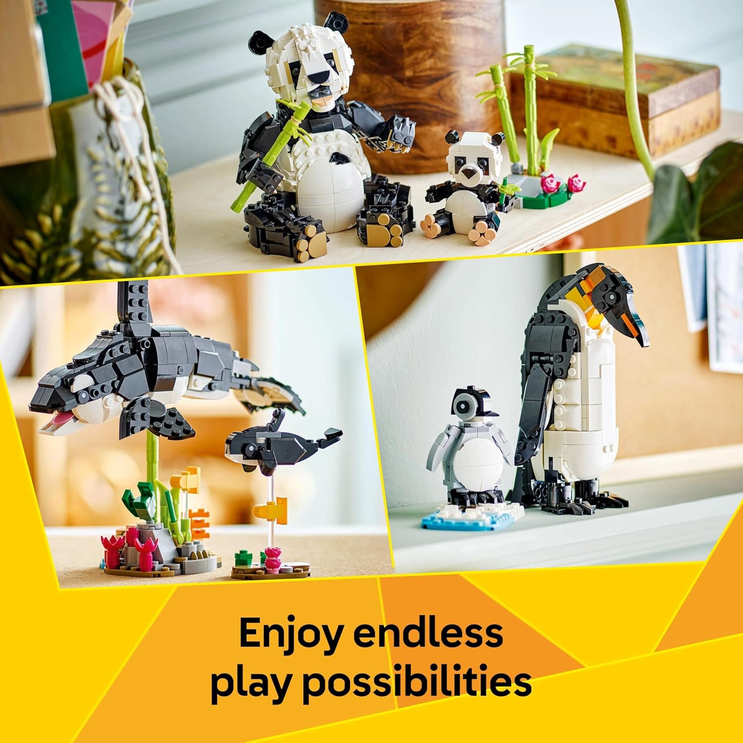 LEGO® | Creator 3in1: Wild Animals - Panda Family (31165)