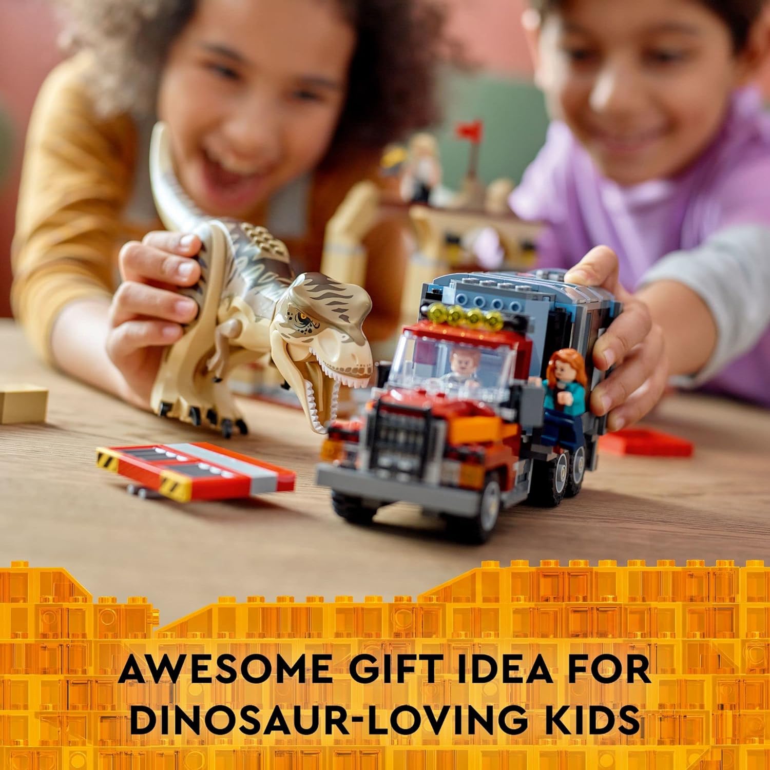 LEGO® | Jurassic World Dominion: T-Rex & Atrociraptor Breakout (76948)