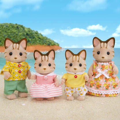 Sylvanian Families: Striped Cat Family