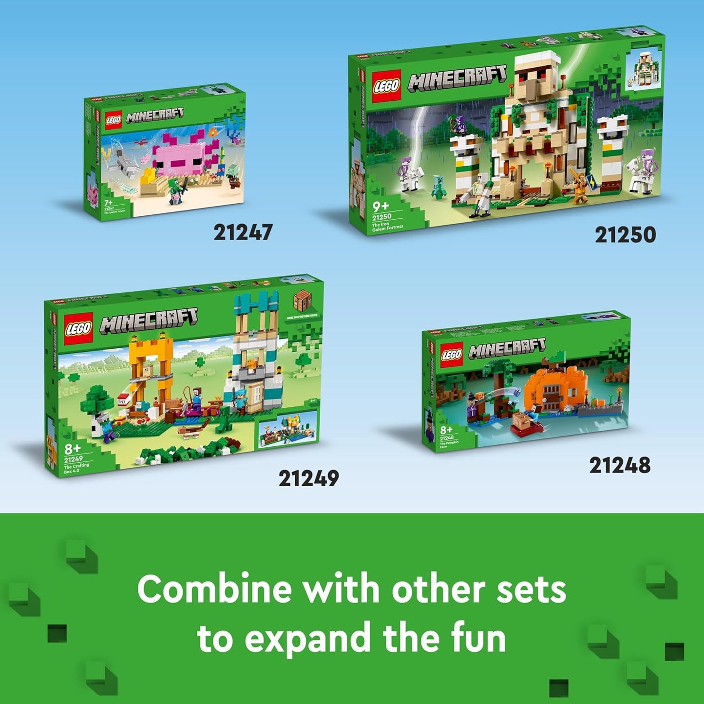 LEGO® | Minecraft: The Axolot House (21247)