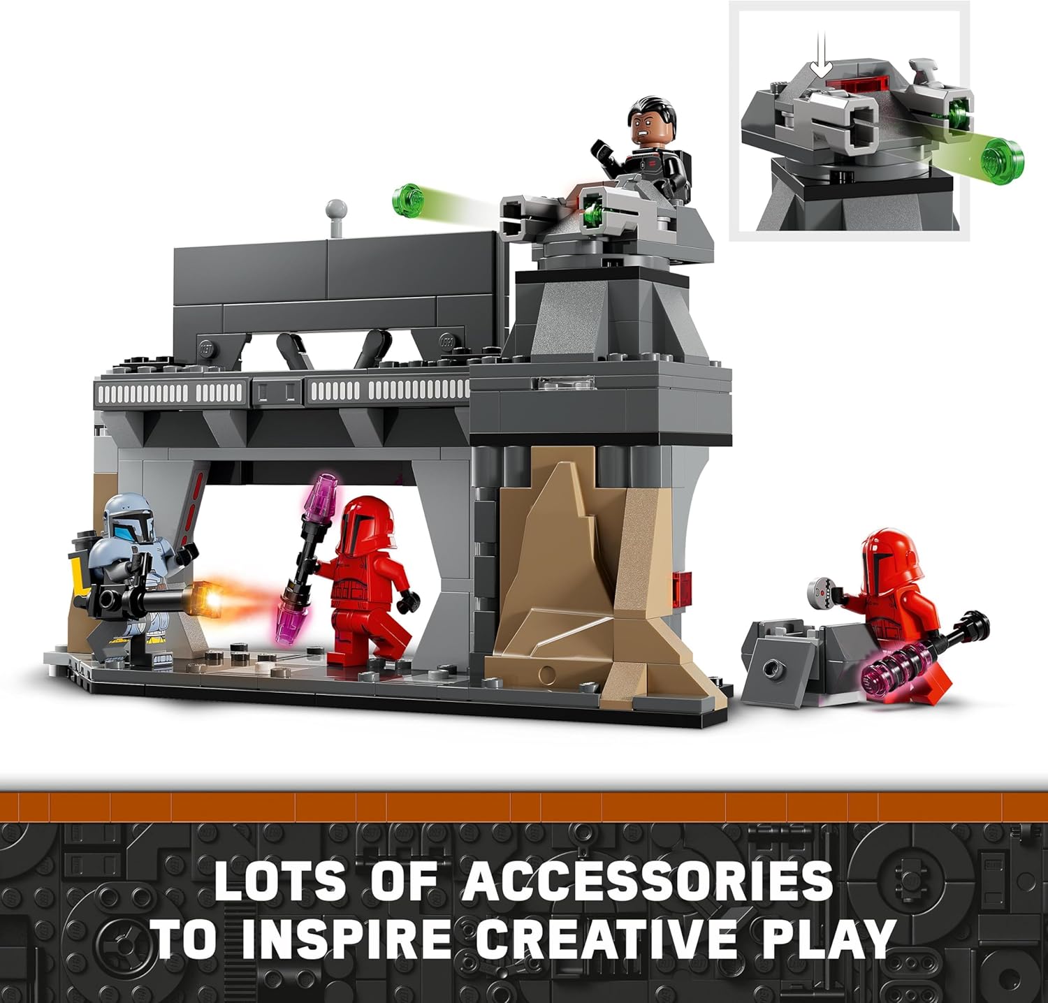 LEGO® | Star Wars: Paz Vizsla and Moff Gideon Battle (75386)