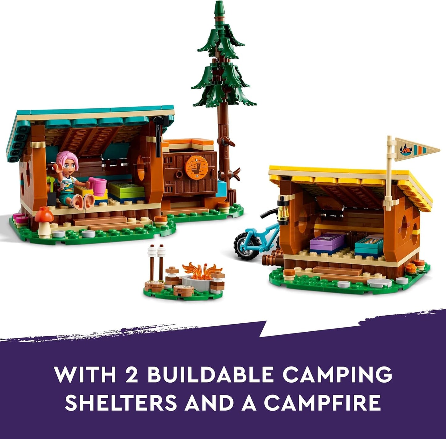 LEGO® | Friends: Adventure Camp Cozy Cabins (42624)