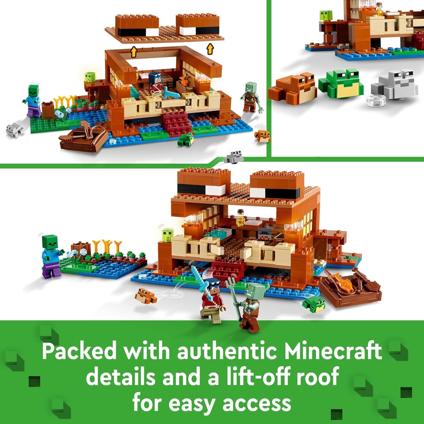 LEGO® | Minecraft: The Frog House (21256)