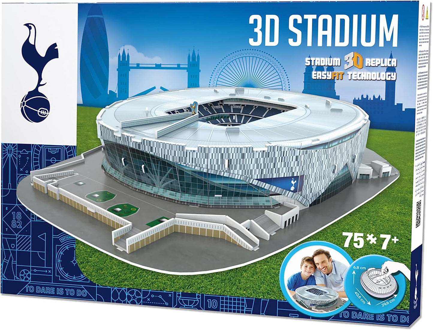 3D Stadium Puzzle: White Hart Lane (Tottenham Hotspur)