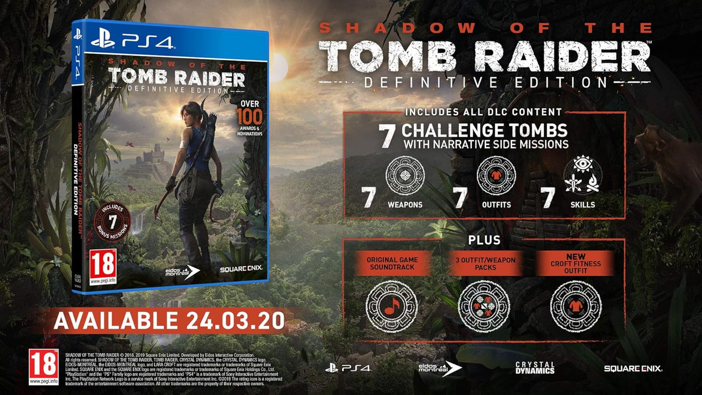 Shadow of the Tomb Raider - Definitive Edition (PlayStation 4)