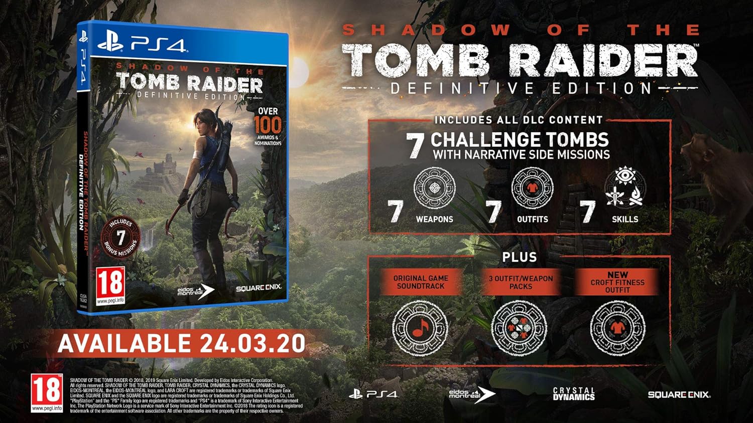 Shadow of the Tomb Raider - Definitive Edition (PlayStation 4)