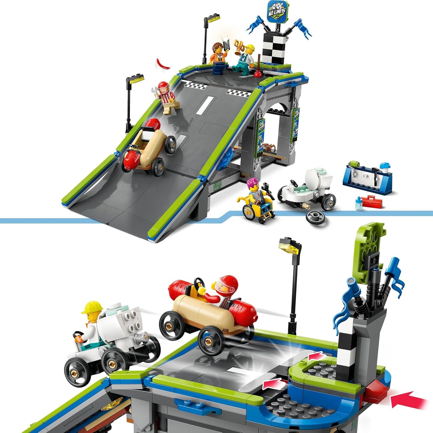 LEGO® | City: No Limits - Race Car Ramp Track (60460)