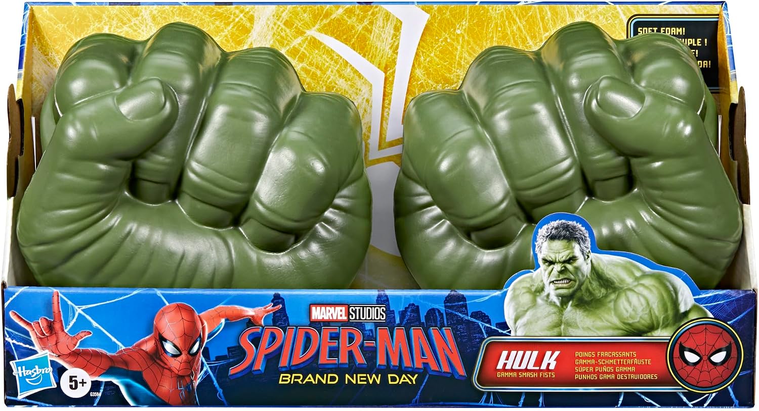 Marvel Spider-Man: Brand New Day Hulk Gamma Smash Fists