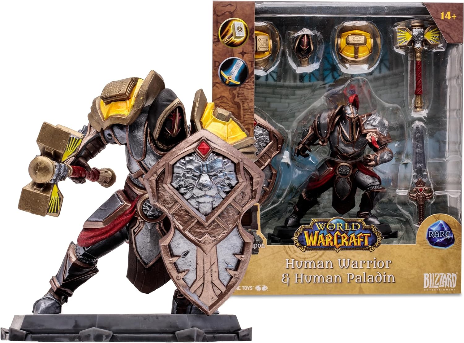 Mcfarlane Toys World Of Warcraft Human Pw Rare