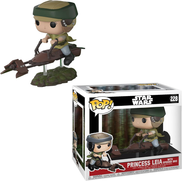 Funko POP: Star Wars Deluxe - Leia on Speeder Bike 228