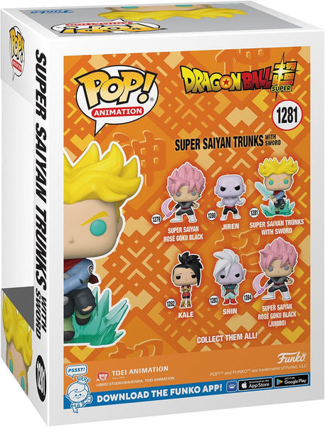 Funko POP: Dragon Ball Super Super Saiyan Trunks with Sword 1281