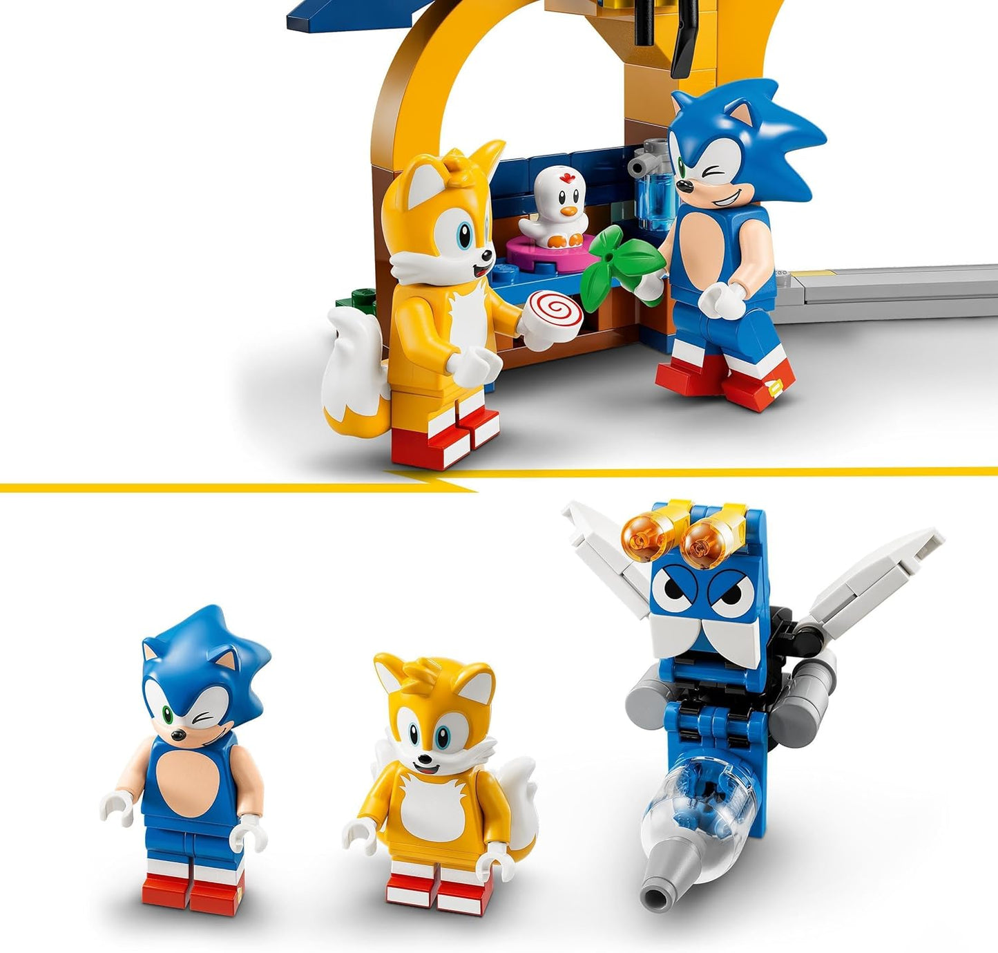 LEGO® | Sonic: Tails' Workshop & Tornado Plane (76991)