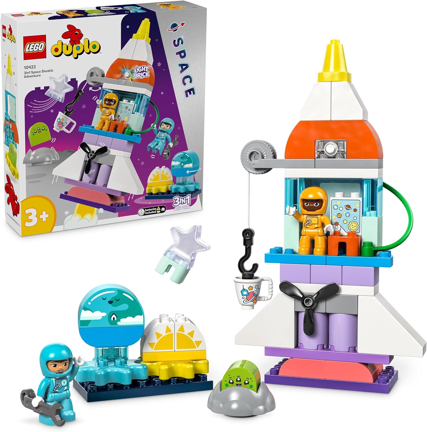 LEGO® | DUPLO: 3in1 Space Shuttle Adventure (10422)