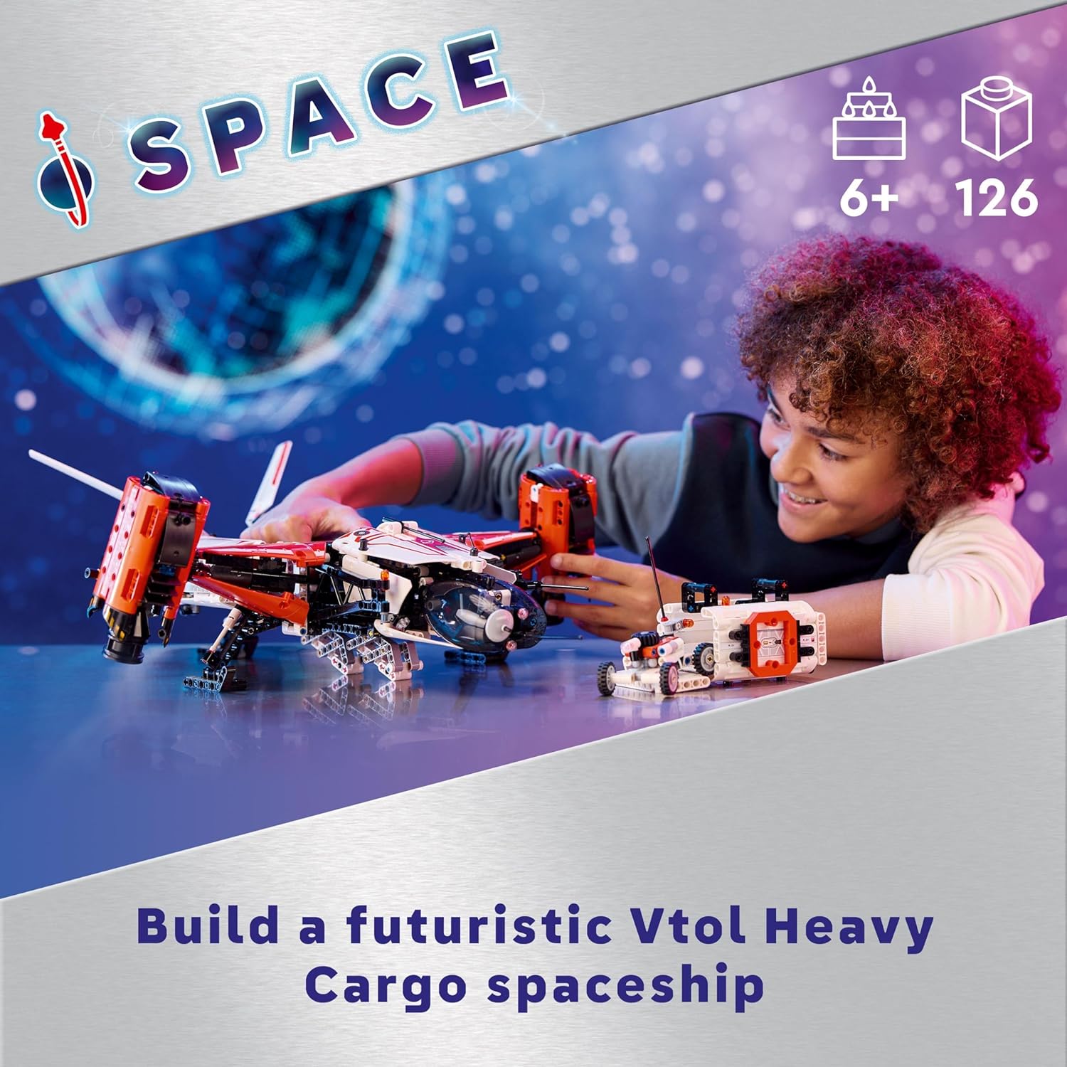 LEGO® | Technic: VTOL Heavy Cargo Spaceship LT81 (42181)