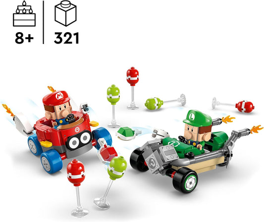 LEGO® | Mario Kart: Baby Mario vs. Baby Luigi (72034)