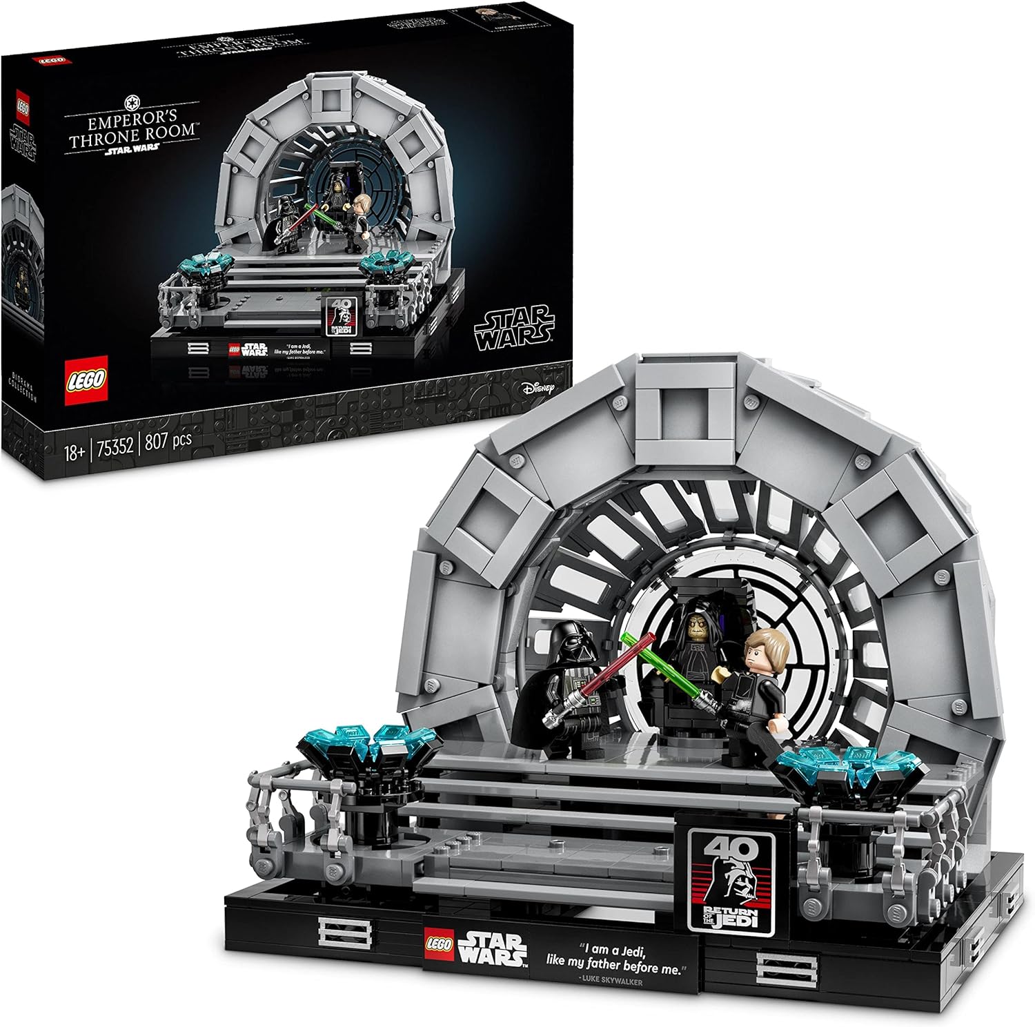 LEGO® | Star Wars: Emperor's Throne Room Diorama (75352)