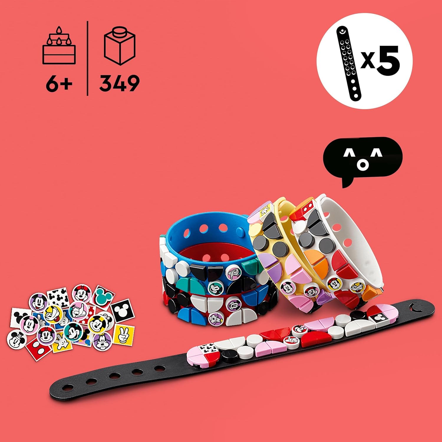 LEGO® | DOTS: Mickey & Friends Bracelets Mega Pack (41947)