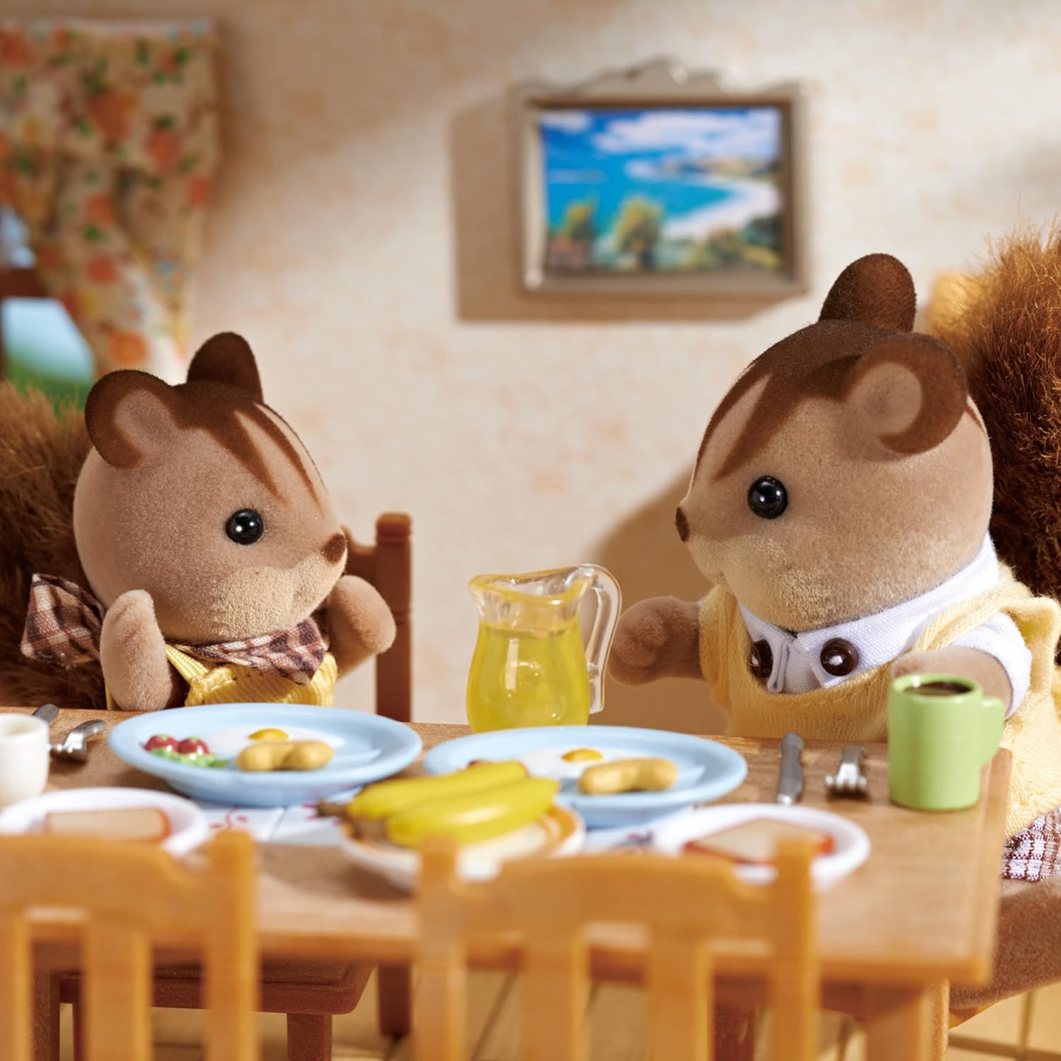 Sylvanian Families: Walnut Squirrel Family