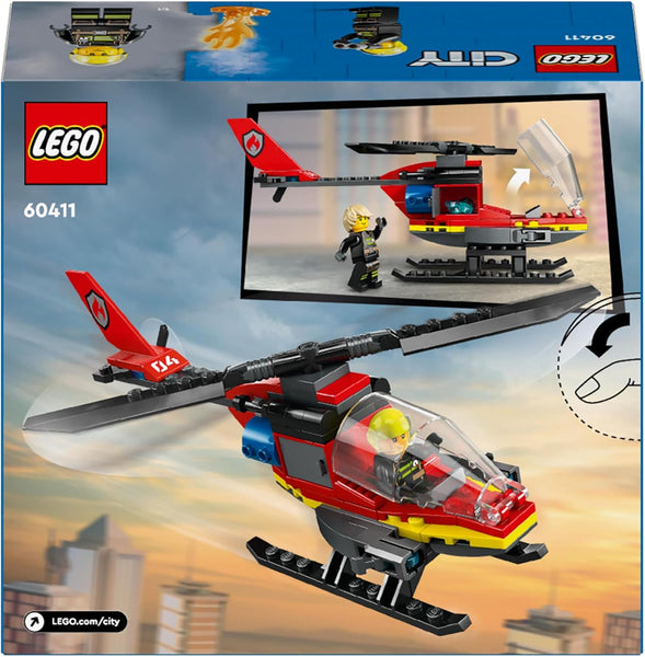 LEGO® | City: Fire Rescue Helicopter (60411)