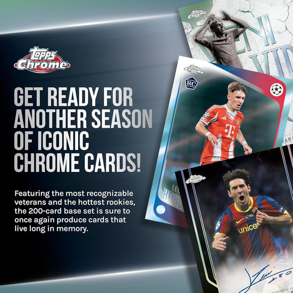 Topps Chrome UCC UEFA Club Competitions 2025-26 - Hanger Box