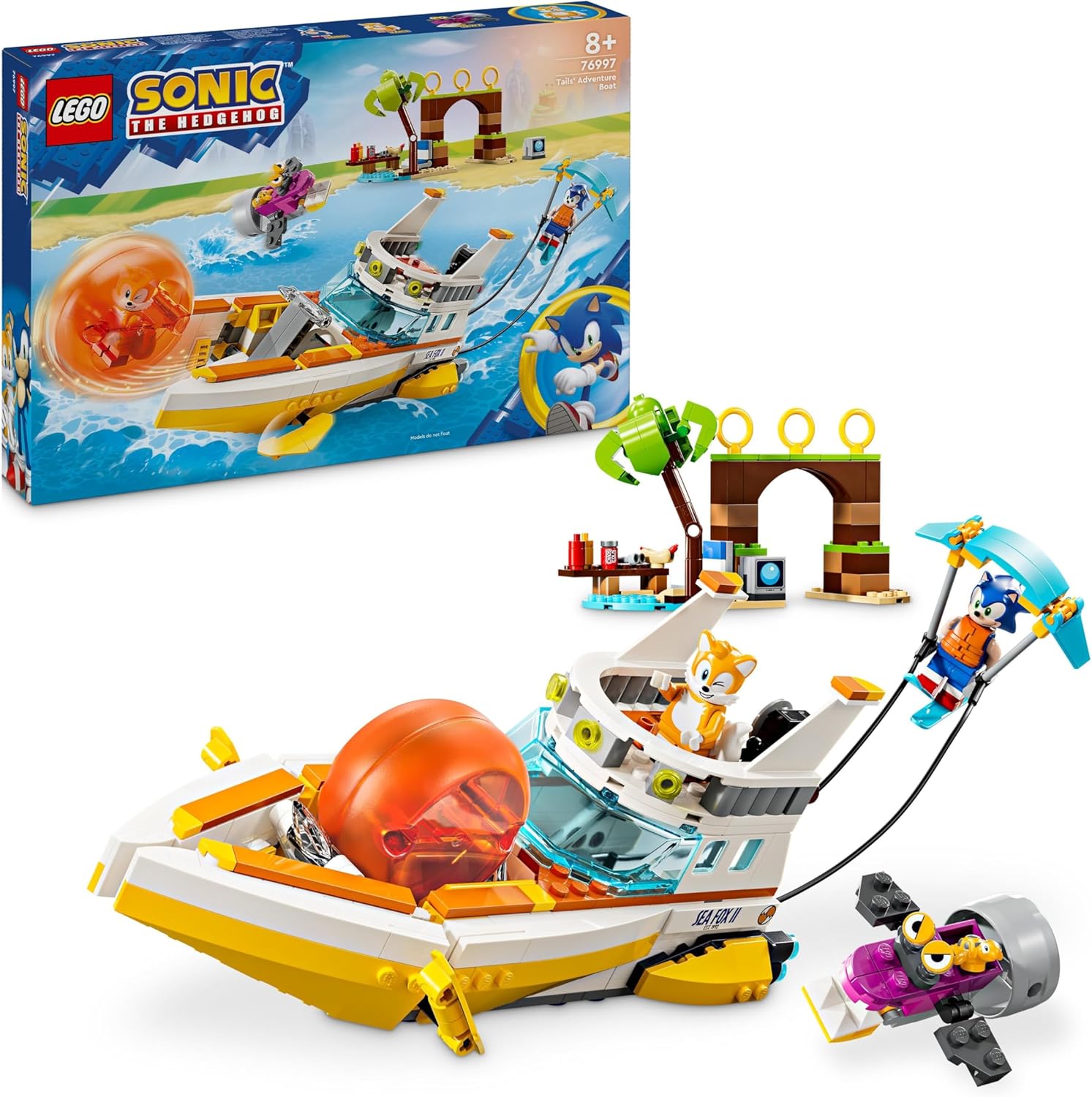 LEGO® | Sonic the Hedgehog: Tails' Adventure Boat (76997)