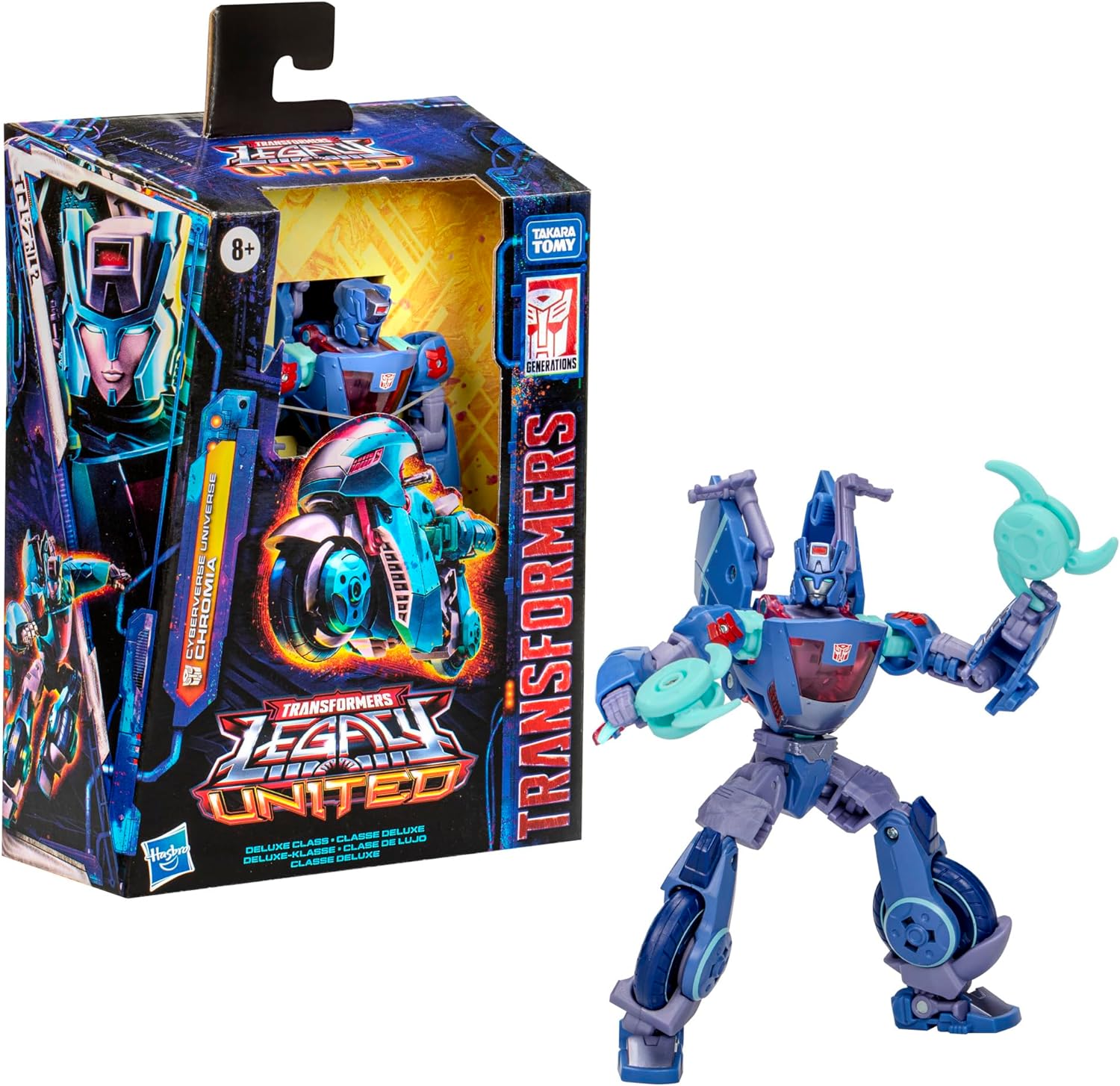Transformers - Generations - Legacy United Deluxe Class (Cyberverse Universe Chromia)