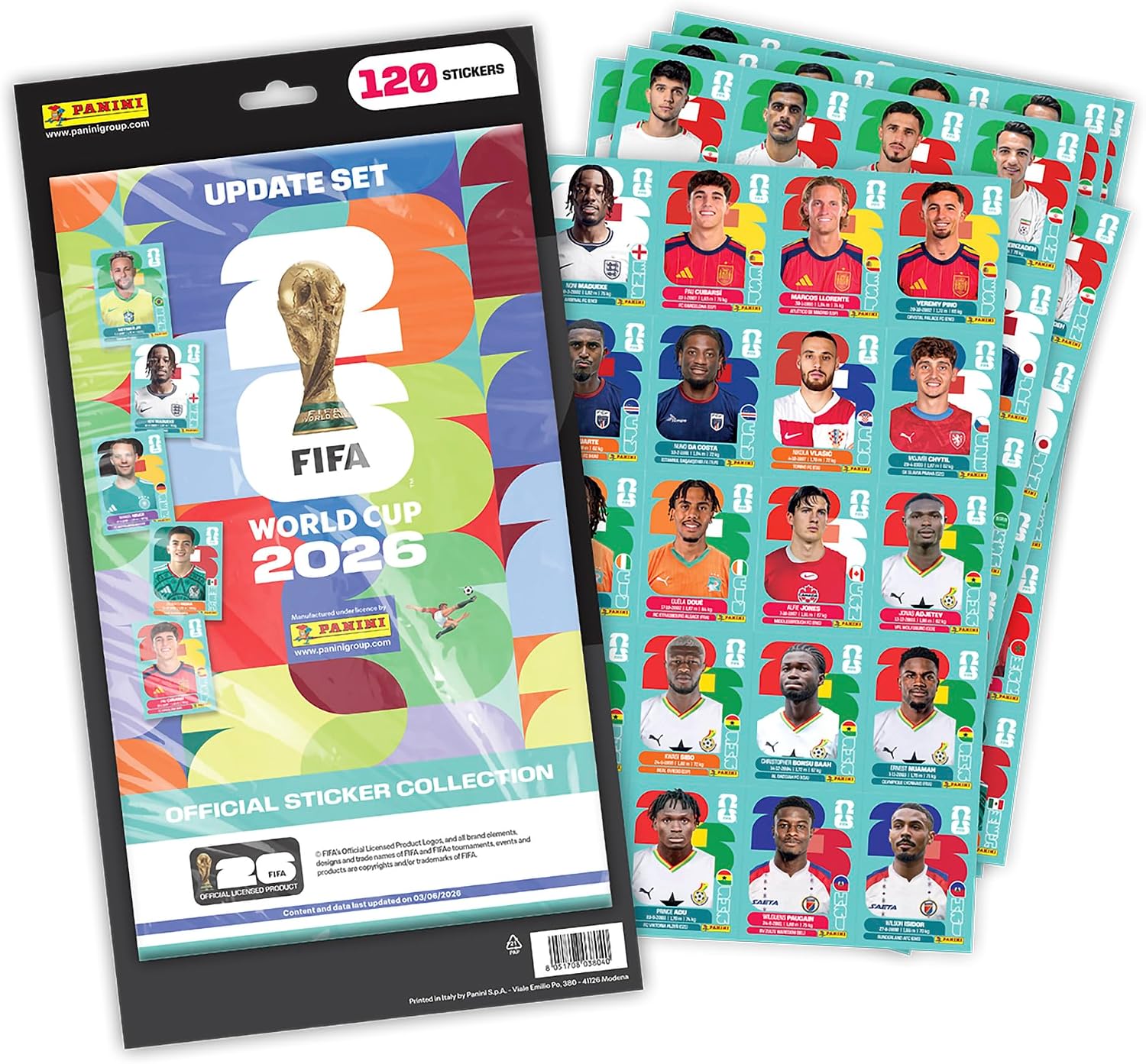 FIFA World Cup 2026 Sticker Collection: Update Set