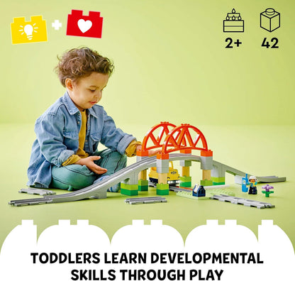 LEGO® | DUPLO: Train Bridge and Tracks Expansion Set (10426)
