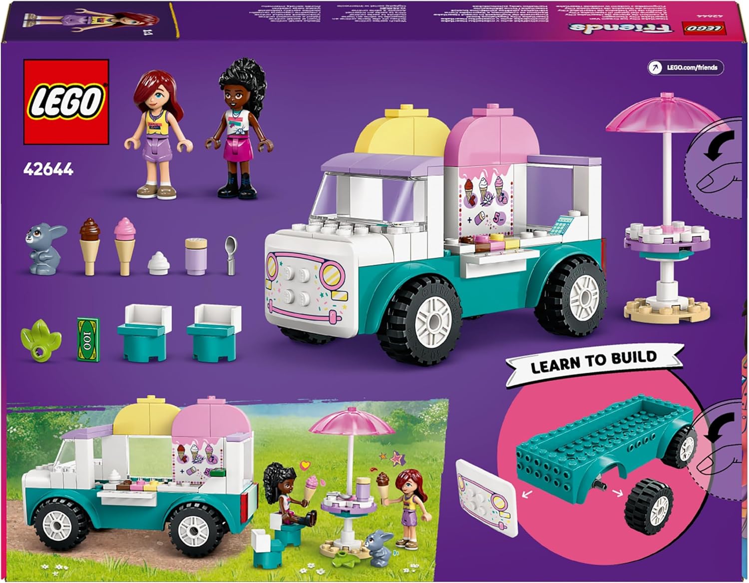LEGO® | Friends: Heartlake City Ice Cream Truck (42644)