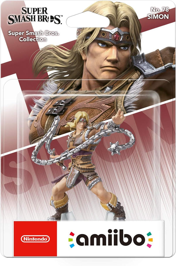 Simon Belmont - Super Smash Bros. - Nintendo Switch - Amiibo
